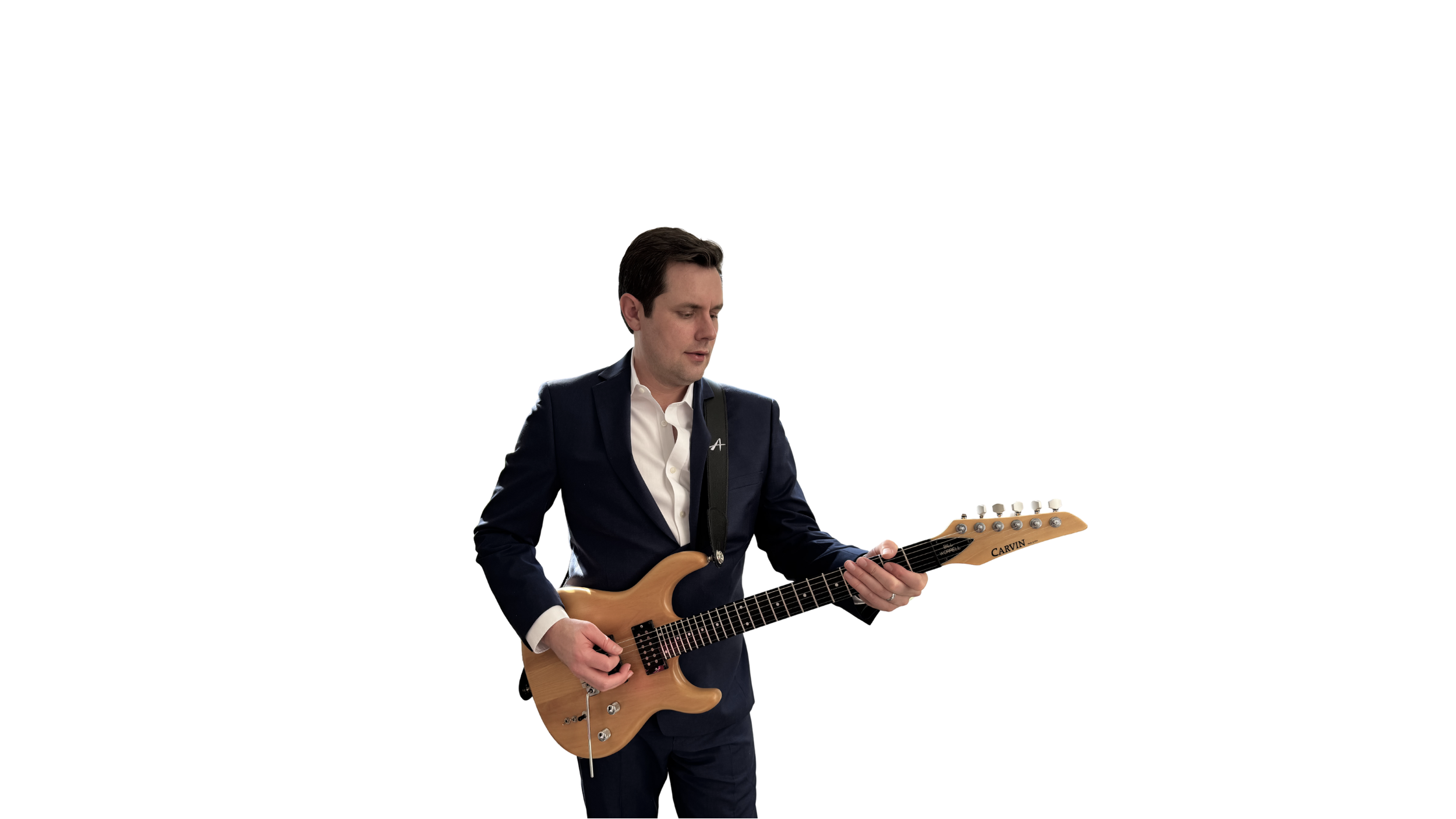 Bill Worrell playing guitar